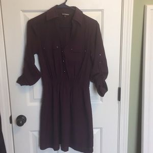 Express eggplant dress
